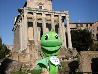Felix at Roman Forum